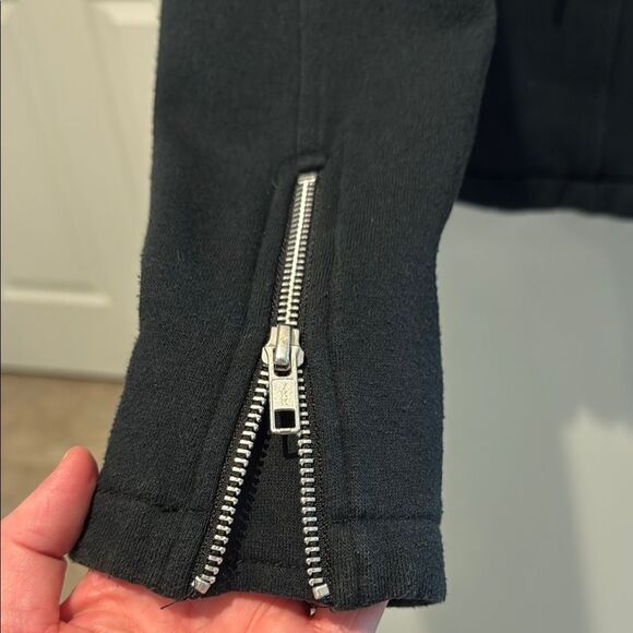 Disney Parks Black Moto Women's Jacket with Mickey Mouse size Medium - Picture 3 of 10